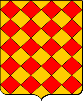 Losangé d'or et de gueules